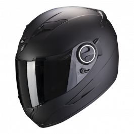 SCORPION EXO-490 SOLID Motorrad Helm schwarz matt Sonnenblende Kwikfit ECE 22.05 