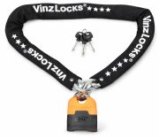 VINZ Makalu Motorradschloss ART4 - 150 cm
