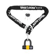 VINZ Kungur ART 3 Rollerschloss - 120 cm (Passt durch Speichenrad)