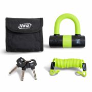 VINZ Dinara Bremsscheibenschloss ART4 - Gelb