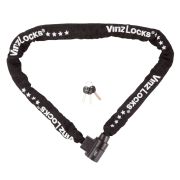 Vinz Janga 120 cm ART 4 Kettenschloss Rollerschloss Motorradschloss Frontansicht