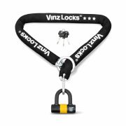VINZ Kungur ART 3 Rollerschloss - 100 cm (Passt durch Speichenrad)