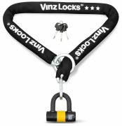 VINZ Kungur ART 3 Rollerschloss - 150 cm (Passt durch Speichenrad)