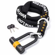 VINZ Oyu ART 4 Motorradschloss - 120 cm