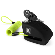 VINZ Pico Alarm Scheibenbremsschloss ART4 - Schwarz