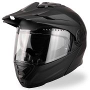 VINZ Prado Enduro Helm / Klapphelm – Matt Schwarz
