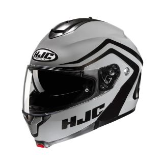 HJC C91N Nepos Schwarz / Grau