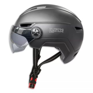 LYNX VIsor Pro Fietshelm - Zwart
