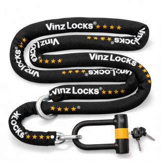 VINZ Oyu ART 4 Motorradschloss - 300 cm
