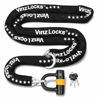 VINZ Trivor ART 4 Motorradschloss - 300 cm
