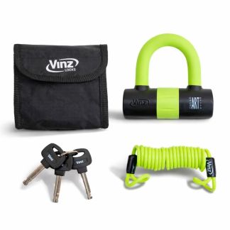 VINZ Dinara Bremsscheibenschloss ART4 - Gelb