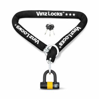 VINZ Kungur ART 3 Rollerschloss - 120 cm (Passt durch Speichenrad)