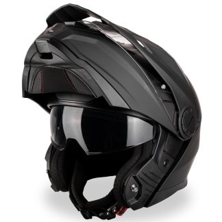 VINZ Prado Enduro Helm / Klapphelm – Matt Schwarz (zweite Chance)
