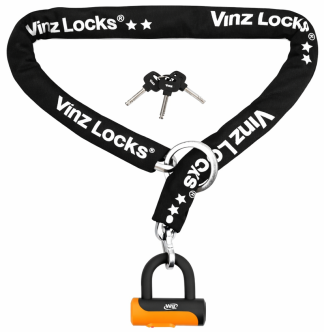 VINZ Tibba Fahrradschloss ART2 - 120cm