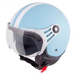 Premier Jethelm COOL CAMO NEON MATT Rollerhelm Motorradhelm Sonnenblende Helm 