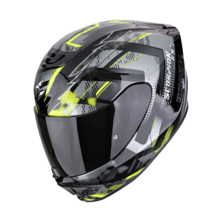 Scorpion EXO-391 CLUTTER - Zwart / Rood